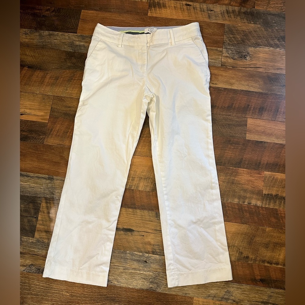 Crown & Ivy White Pants - Size 10P